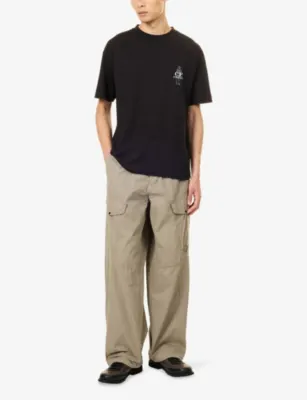 CP COMPANY Sailor-Print Relaxed-Fit Cotton T-Shirt detail 2