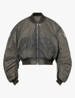 RICK OWENS Secchia Flight Nylon Bomber Jacket
