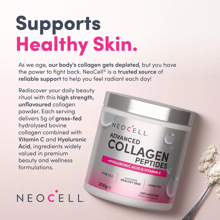 Neocell Advanced Collagen Peptides 200g Powder, additional product view 2