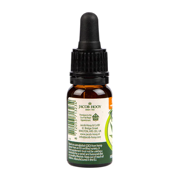 Jacob Hooy CBD Oil 5% 10ml, additional product view 2