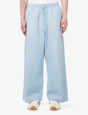 LOEWE x Paula's Ibiza Drawstring Denim Trousers detail 3