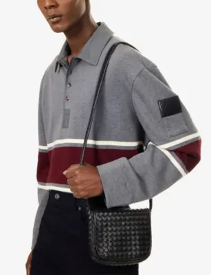 BOTTEGA VENETA Veneto Mini Leather Messenger Bag detail 2