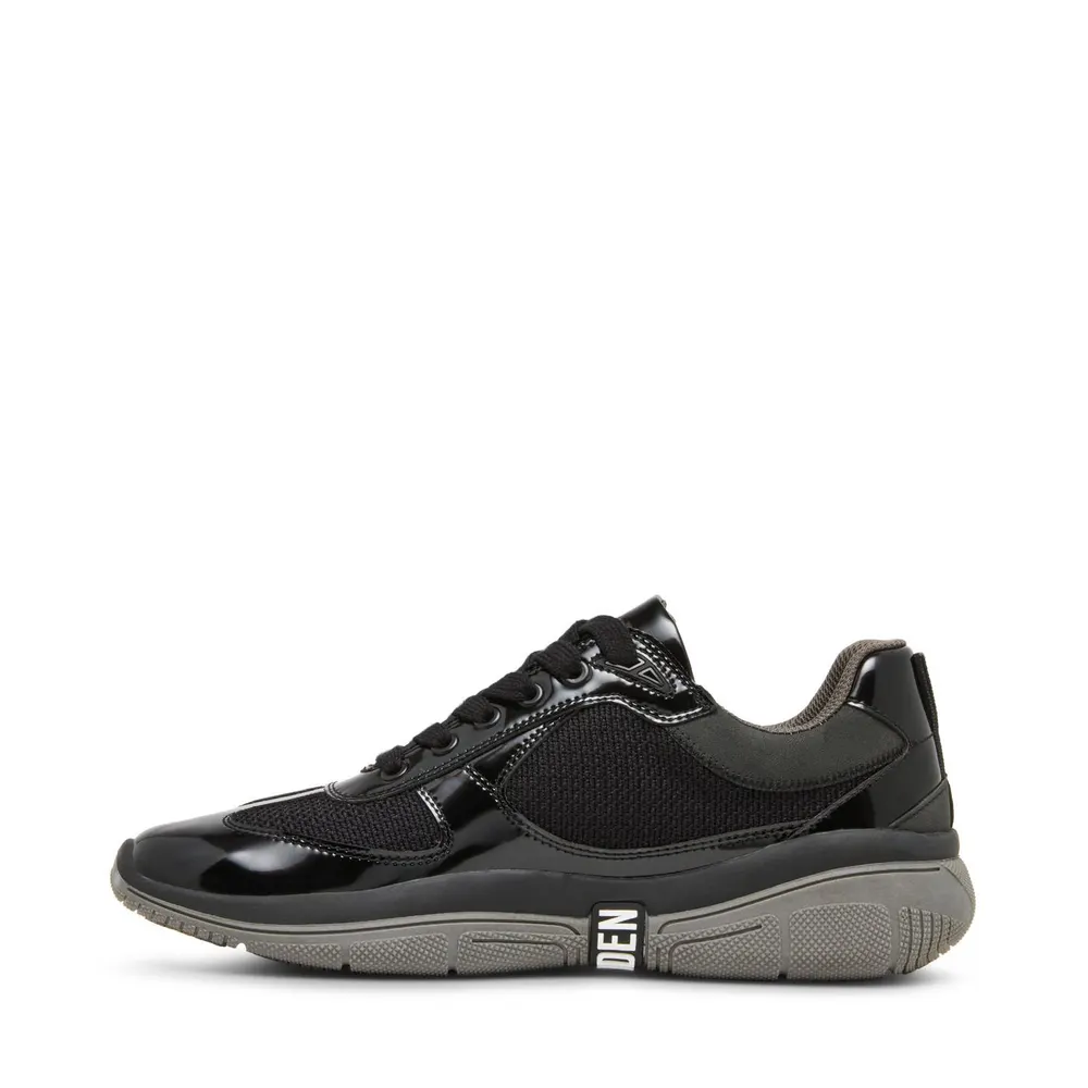 Steve Madden Men's Prevale Low-Top Trainers in 001 Black, additional product view 3