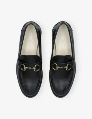 DUKE & DEXTER Wilde horsebit leather penny loafers - EUR 43 / 9 UK MEN detail 2