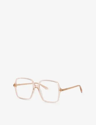 GUCCI GC001873 Square-Frame Acetate Eyeglasses detail 3