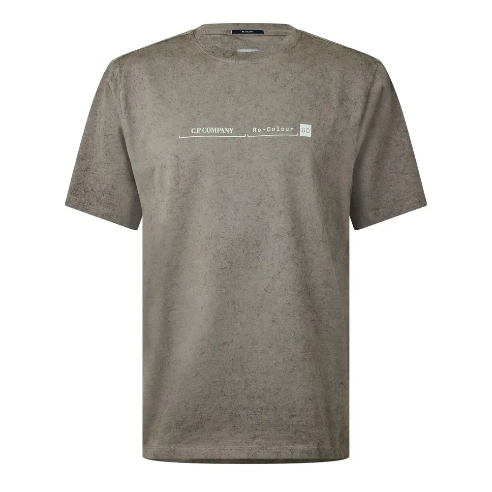 CP Company Men's Re-Colour Cotton Short-Sleeve Crew-Neck T-Shirt