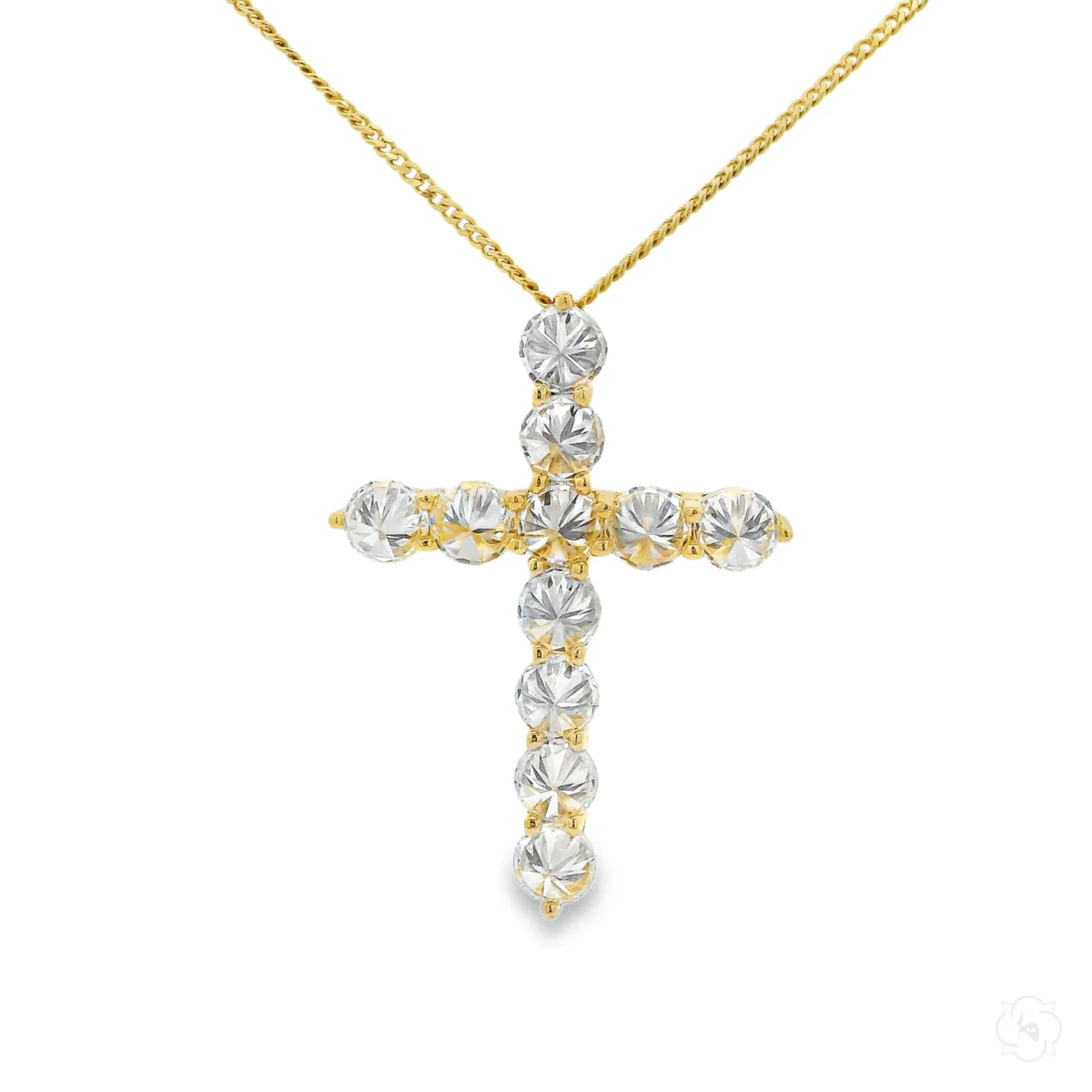 DANNY - CORE Upside Down Diamond Cross Set 70985 – Pendant