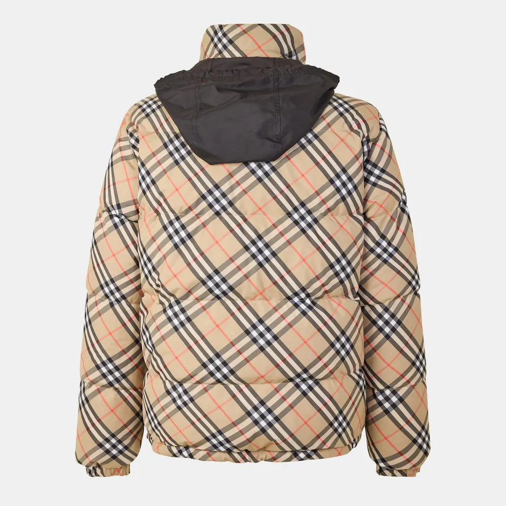 Burberry Men's Quilted Medium Puffer Jacket detail 2