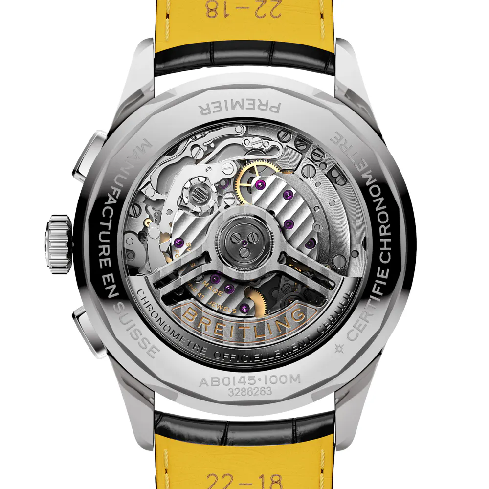 Breitling Premier B01 Chronograph 42mm Mens Watch Black in Black, additional product view 2