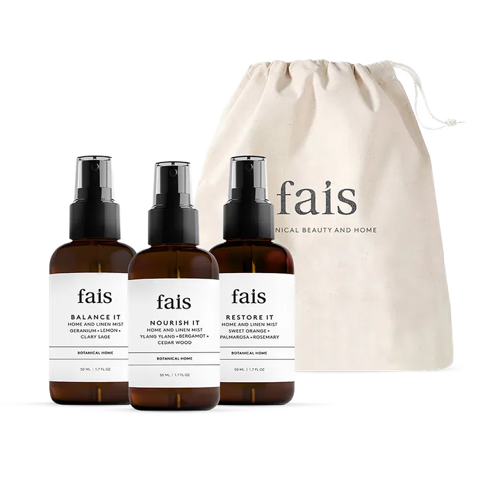 Fais Home & Linen Mists Aromatherapy Set of 3