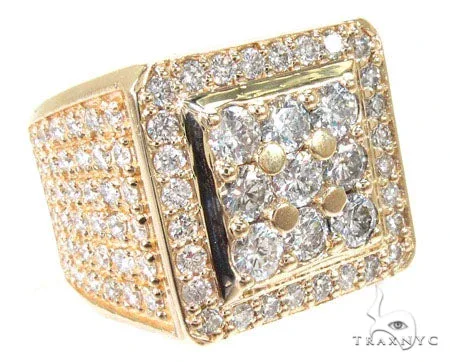RINA - For Him CUSTOM Freeze 14K Yellow Gold Premiere Ring 18921 in Rose Gold / 8 – Ring