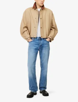 NEUW Ray Straight-Leg Stretch-Denim Jeans - 29/32 in TEMPER, additional product view 2