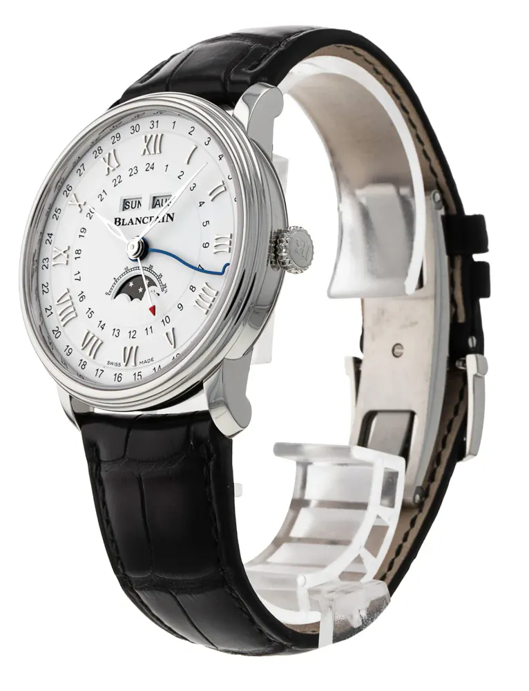 Blancpain Villeret 6676-1127-55B — 2019 — Excellent in White Roman Numeral, additional product view 2