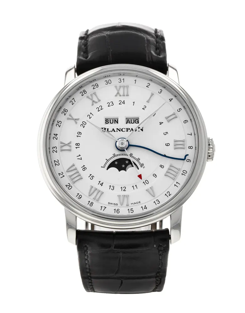 Blancpain Villeret 6676-1127-55B — 2019 — Excellent in White Roman Numeral – Pre-owned watches