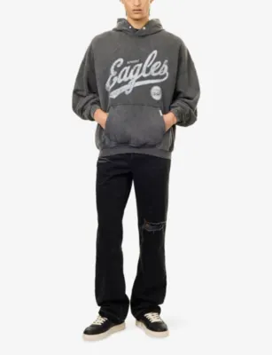 REPRESENT x NFL Philadelphia Eagles Jersey Hoody detail 2