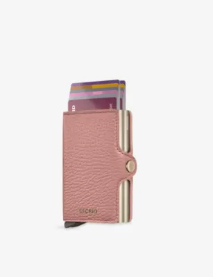 SECRID Twinwallet Grained Leather Wallet