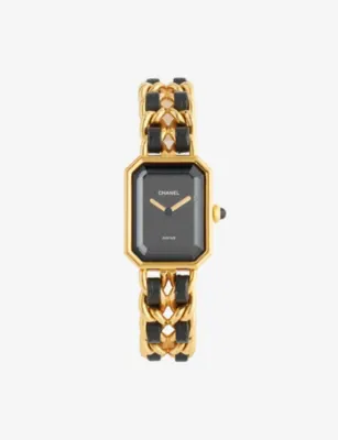 THIS OLD THING LONDON Pre-Loved Chanel Premiere Medium Gold-Plated Stainless-Steel Quartz Watch in GOLD – Jewellery & Watches | Mens luxury watches