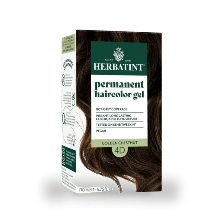 Herbatint Hair Colours Golden Chestnut 4D