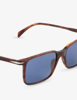 EYEWEAR BY DAVID BECKHAM DB 1220/S Rectangle-Frame Acetate Sunglasses detail 2