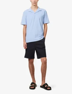 BELIER Monaco Cotton-Blend Chino Shorts detail 2