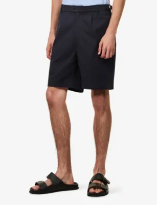 BELIER Monaco Cotton-Blend Chino Shorts detail 3