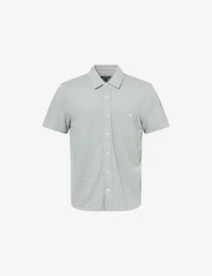 PAIGE Carillo Short-Sleeve Cotton Shirt