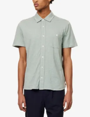 PAIGE Carillo Short-Sleeve Cotton Shirt detail 3