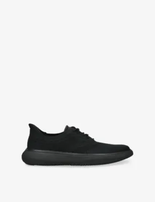 COLE HAAN Grand Phaze Stitchlite™ Knitted and Leather Oxford Shoes - EUR 42.5 / 8.5 UK MEN in BLACK – Mens | Smart shoes | Oxford shoes