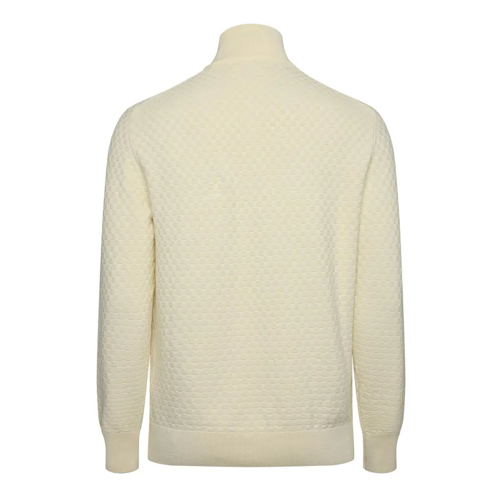 Gant Men's Micro Texture 1/4 Zip Fleece Top detail 2