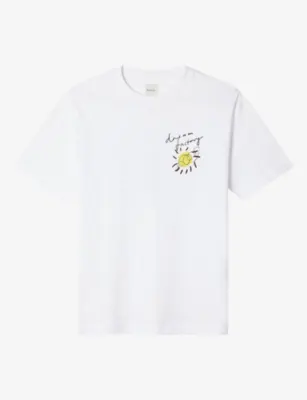 PAUL SMITH Dream Factory Print Cotton T-Shirt