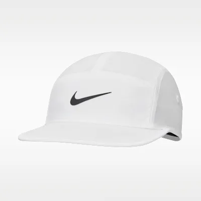Nike Fly Dri-FIT Unstructured Swoosh Cap - White/Anthracite/Black