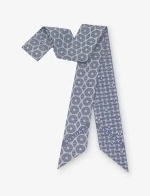 BVLGARI Echi Di Roma Shelley Printed Silk-Twill Scarf