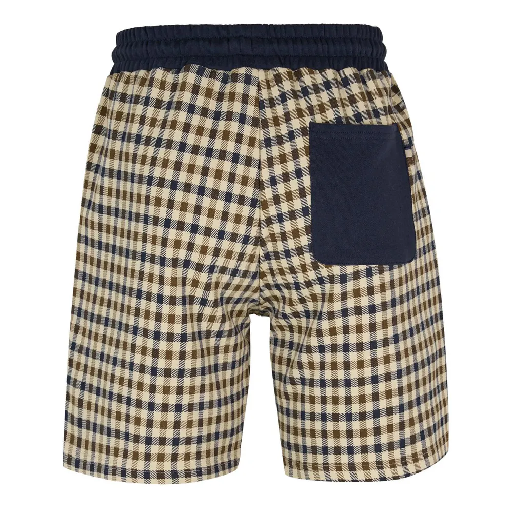 Aquascutum Men's Fleece Jogger Shorts detail 2