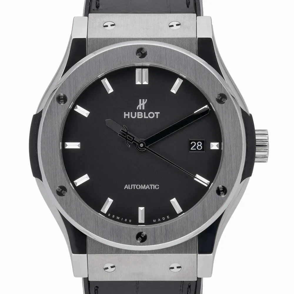 Hublot Classic Fusion 542.NX.1171.LR — 2016 — Excellent in Black Baton – Pre-owned watches