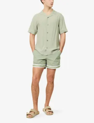 CHE Valbonne Camp-Collar Woven Shirt detail 2
