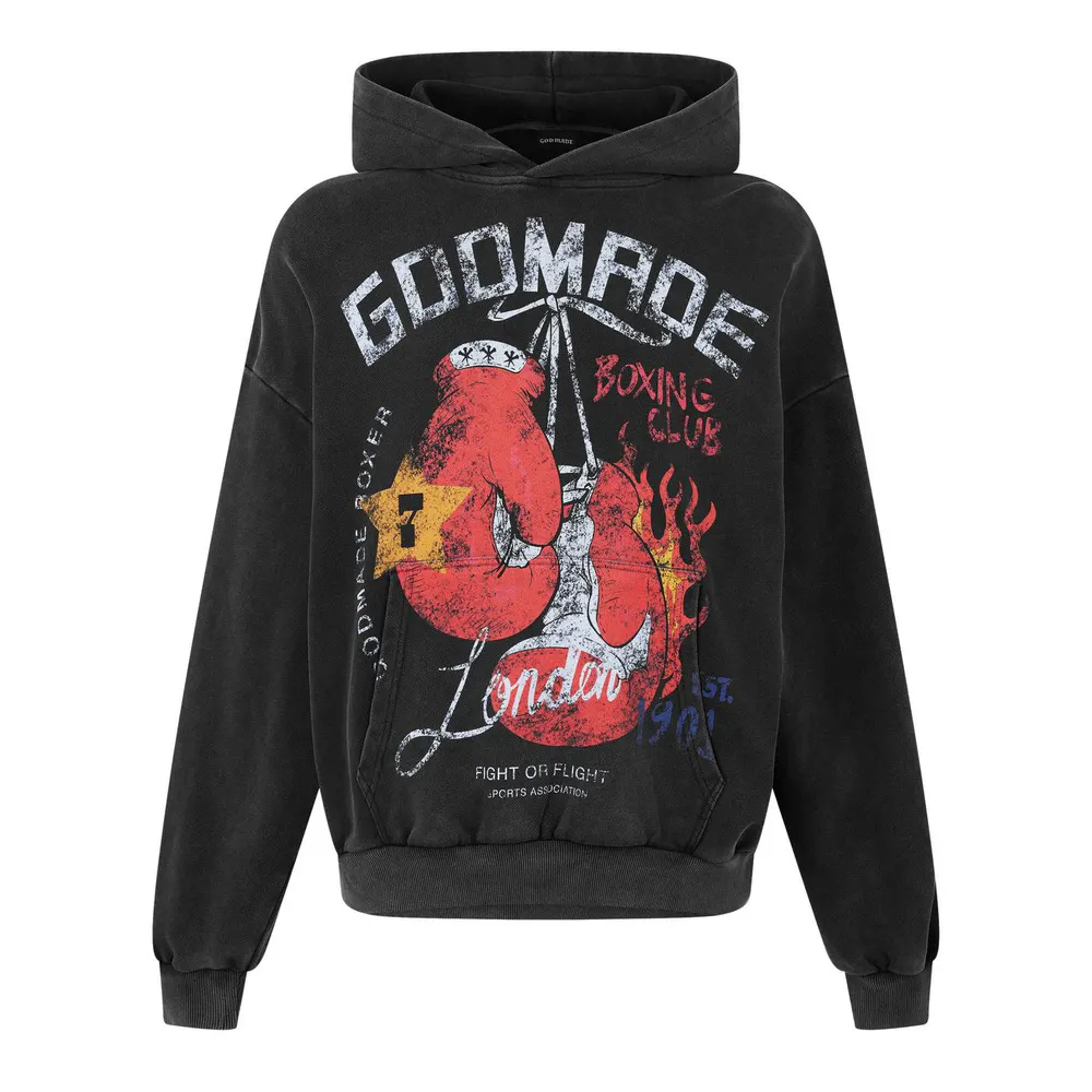 God Made Men's GM Boxing Club Hoodie