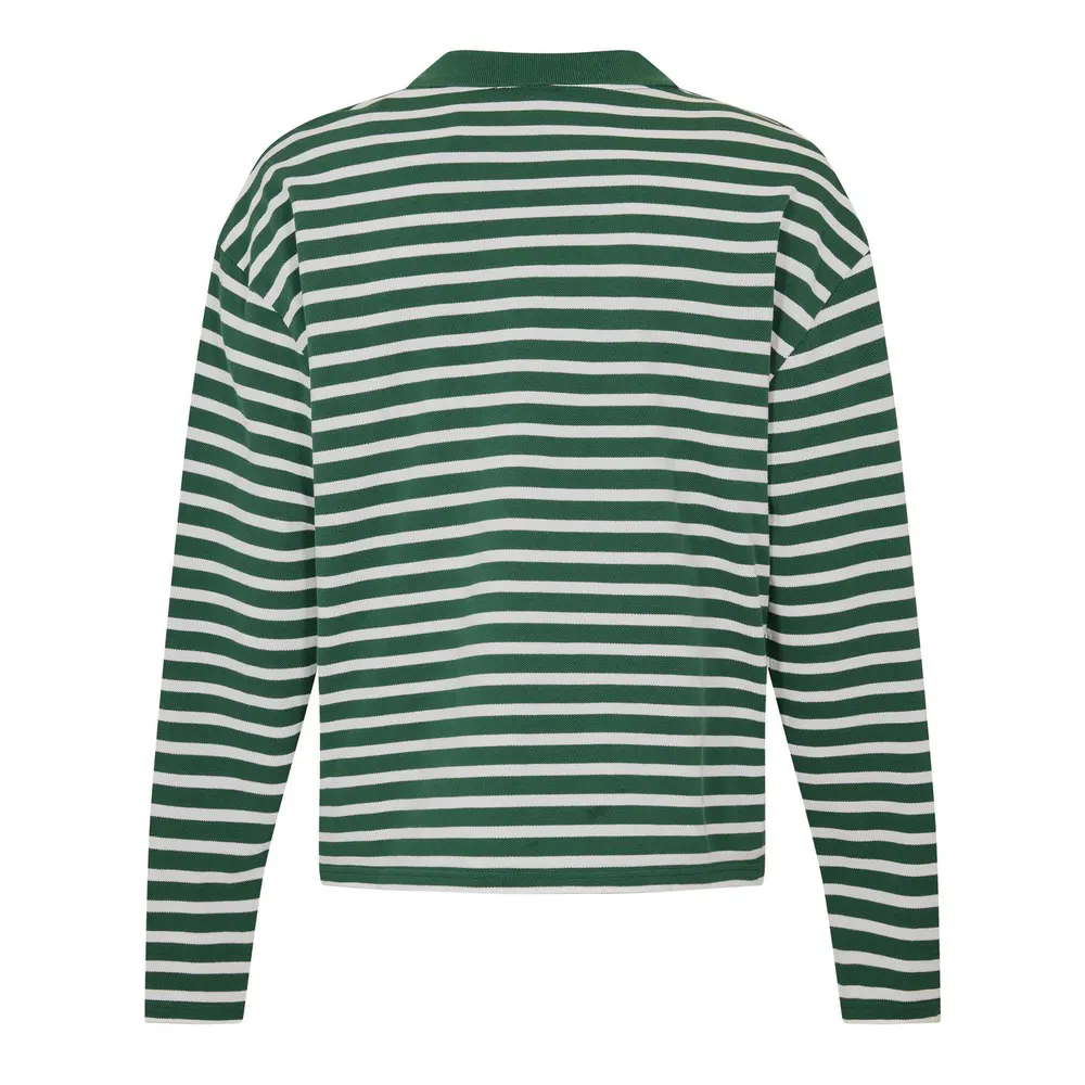 Summit Men's Long Sleeve Polo Shirt detail 2