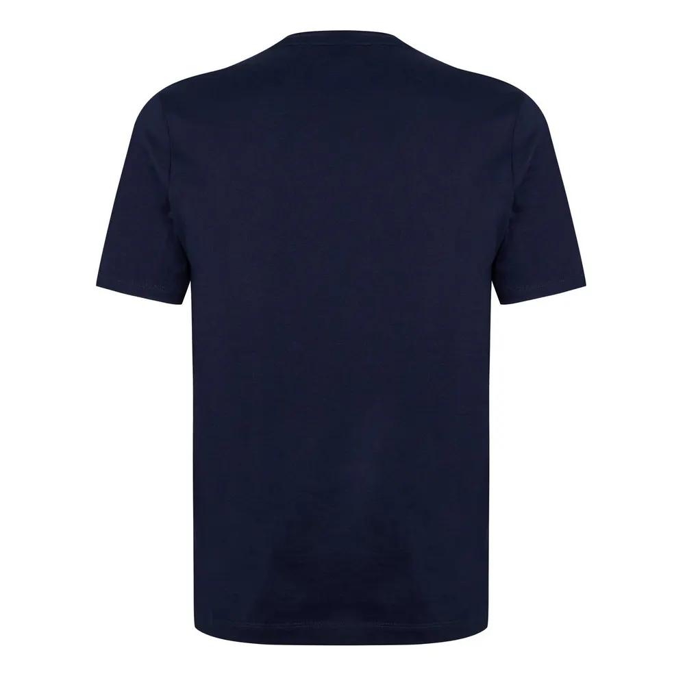Paul And Shark Men's Print Logo T-Shirt in Blue Nights, additional product view 2