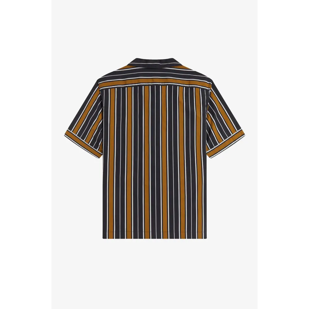 Fred Perry Men's Patterned Short Sleeve Shirt detail 2
