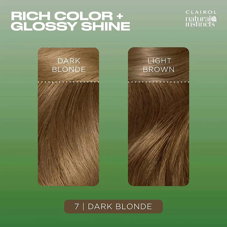 Clairol Natural Instincts Dark Blonde 7 detail 2