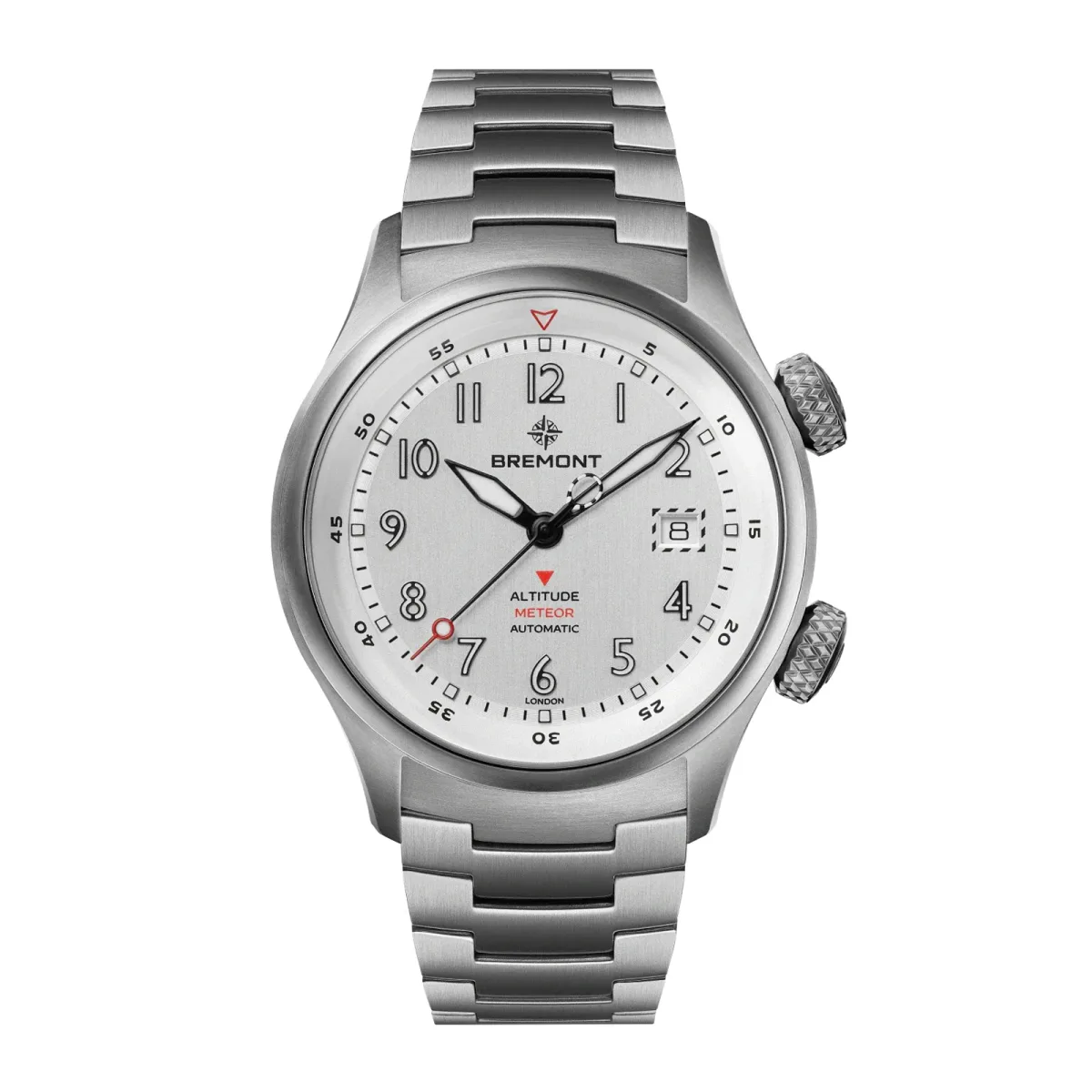 Bremont Altitude MB Meteor Automatic 42mm Unisex Watch Silver