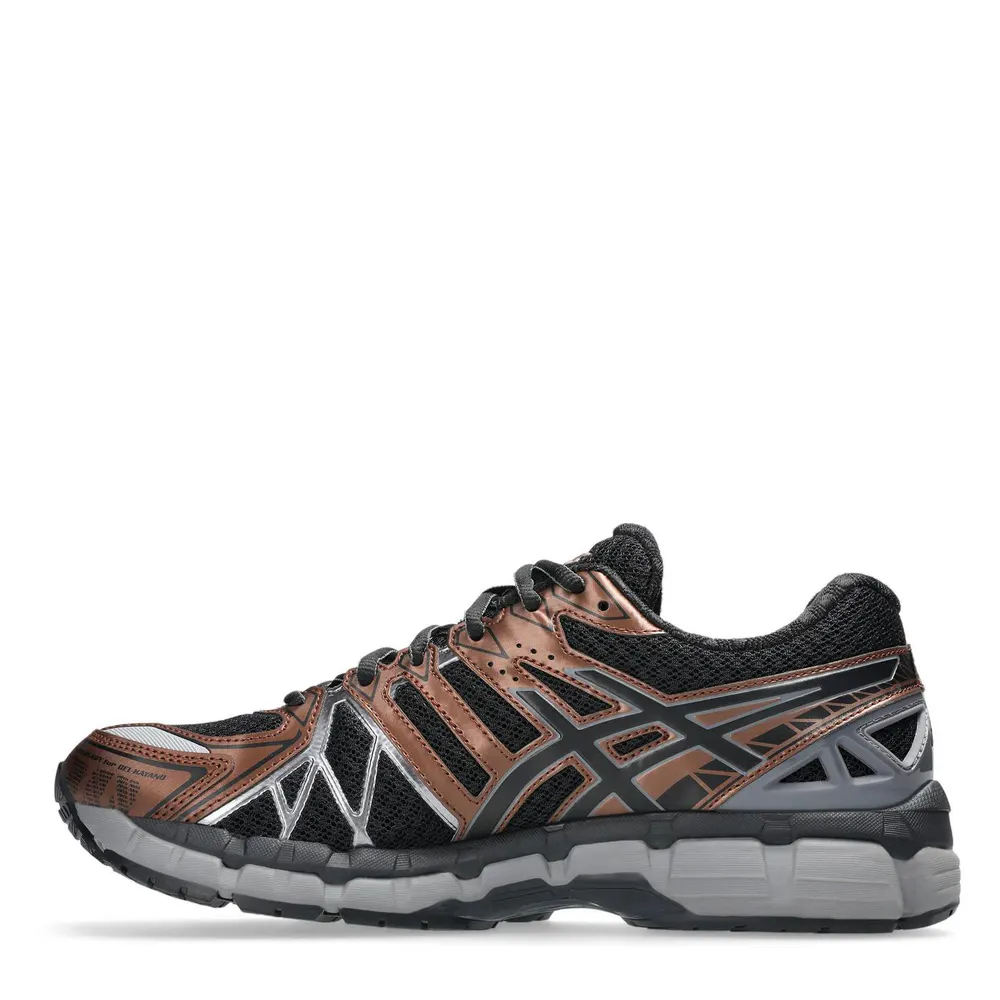 Asics Mens Gel-Kayano 20 Sneaker in Blk/Rddsh Brown, additional product view 2