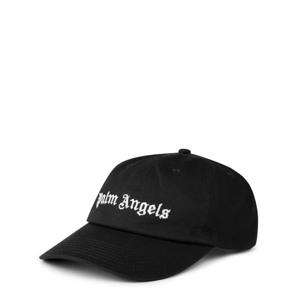 Palm Angels Logo Cap in Black 1001 – Accessories