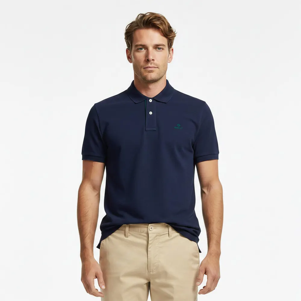 Gant Contrast Rugger Polo Shirt detail 3