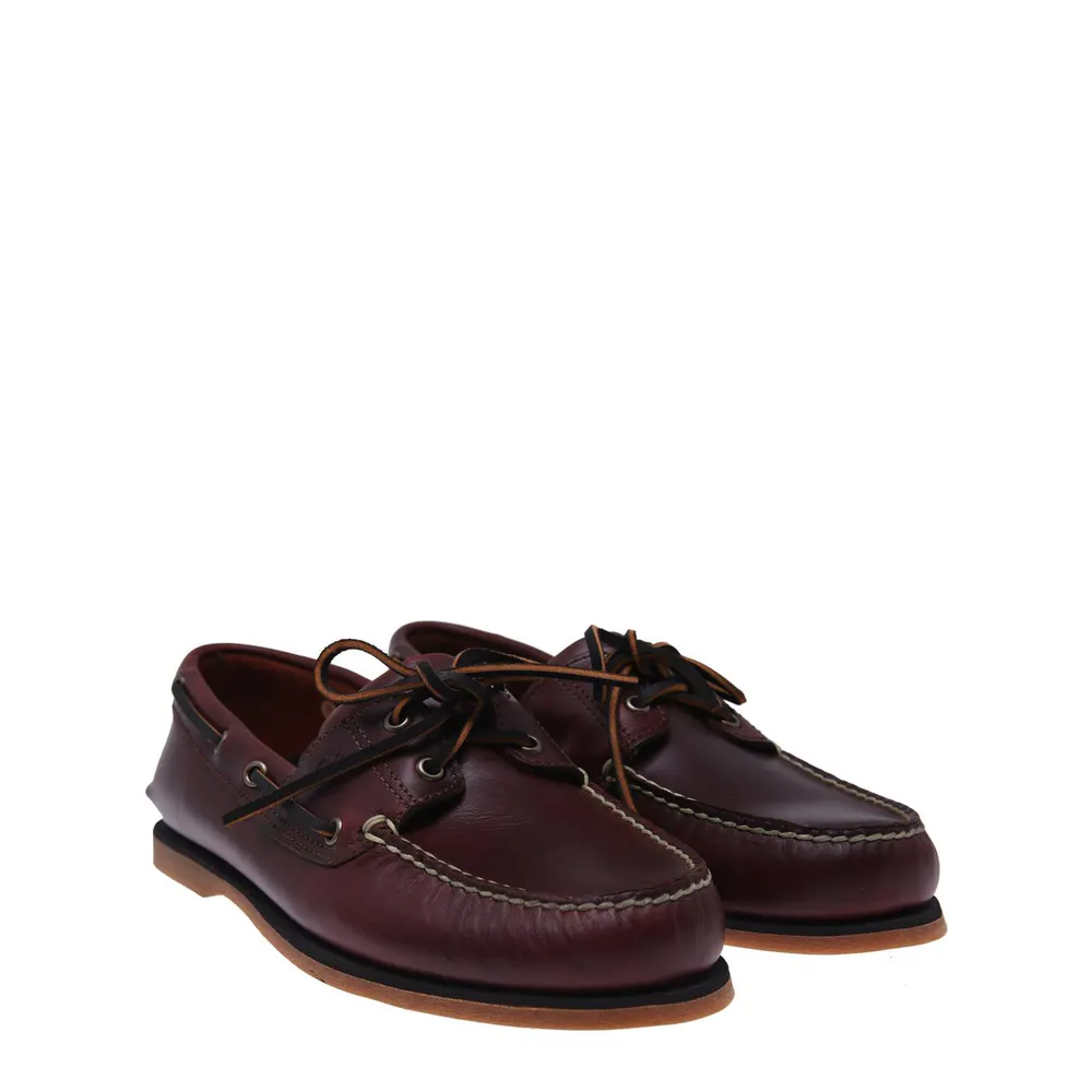 Timberland Classic Boat Shoes in Md Brown FG, additional product view 3