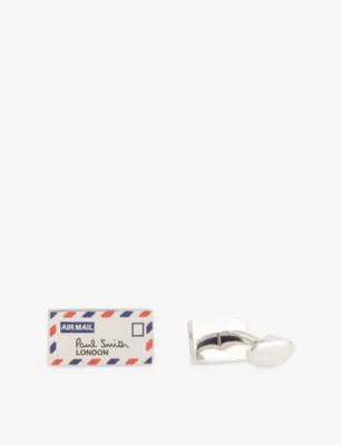 PAUL SMITH Airmail Branded Metal Cufflinks
