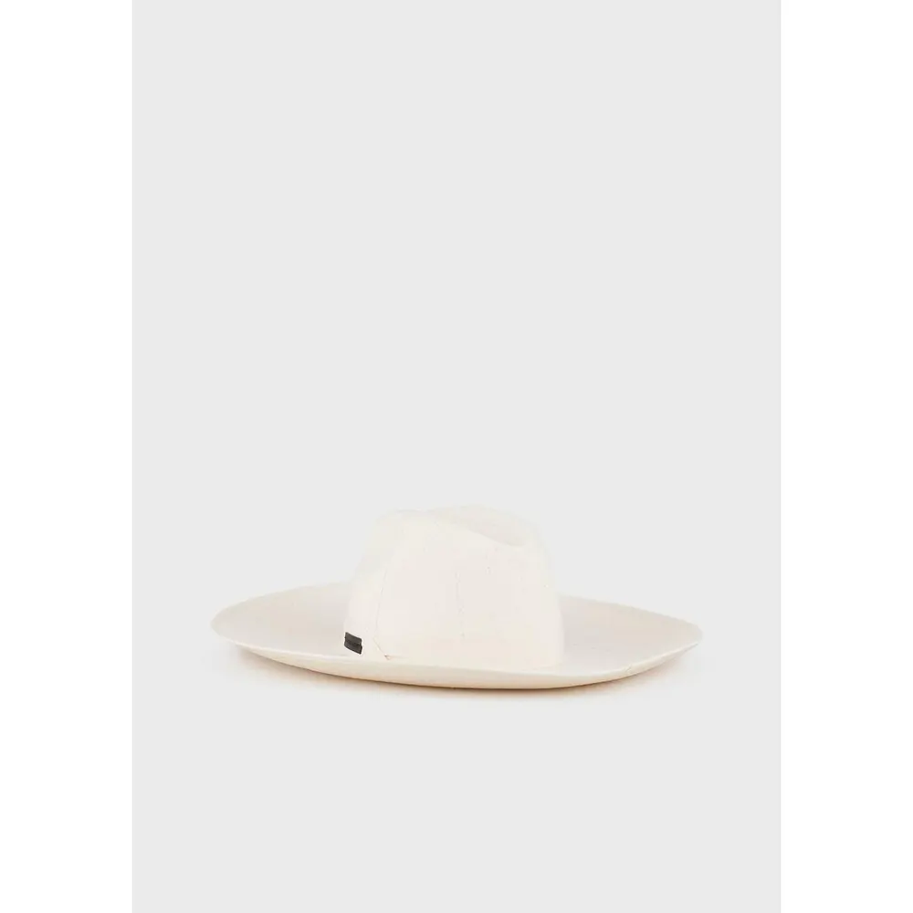 Emporio Armani Straw Hat detail 3