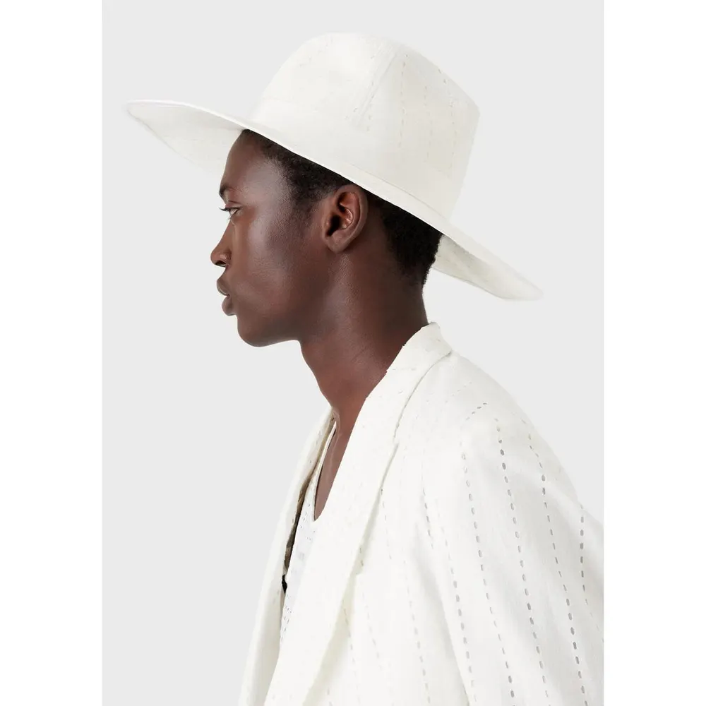 Emporio Armani Straw Hat