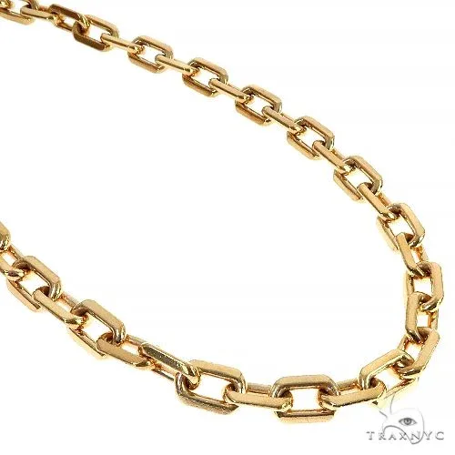 JALGAS - ASTOURIAN 22K Yellow Gold Solid Cable Anchor Link Chain 66964 in Yellow – Chain