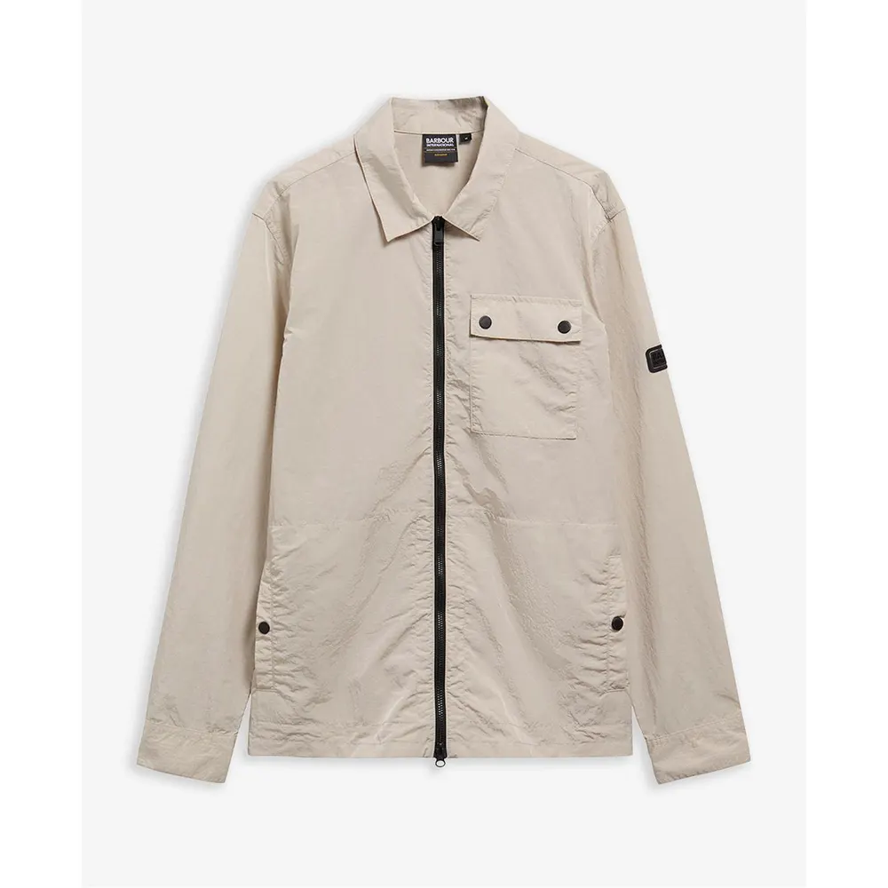 Barbour International Men's Inline Cotton Long Sleeve Overshirt